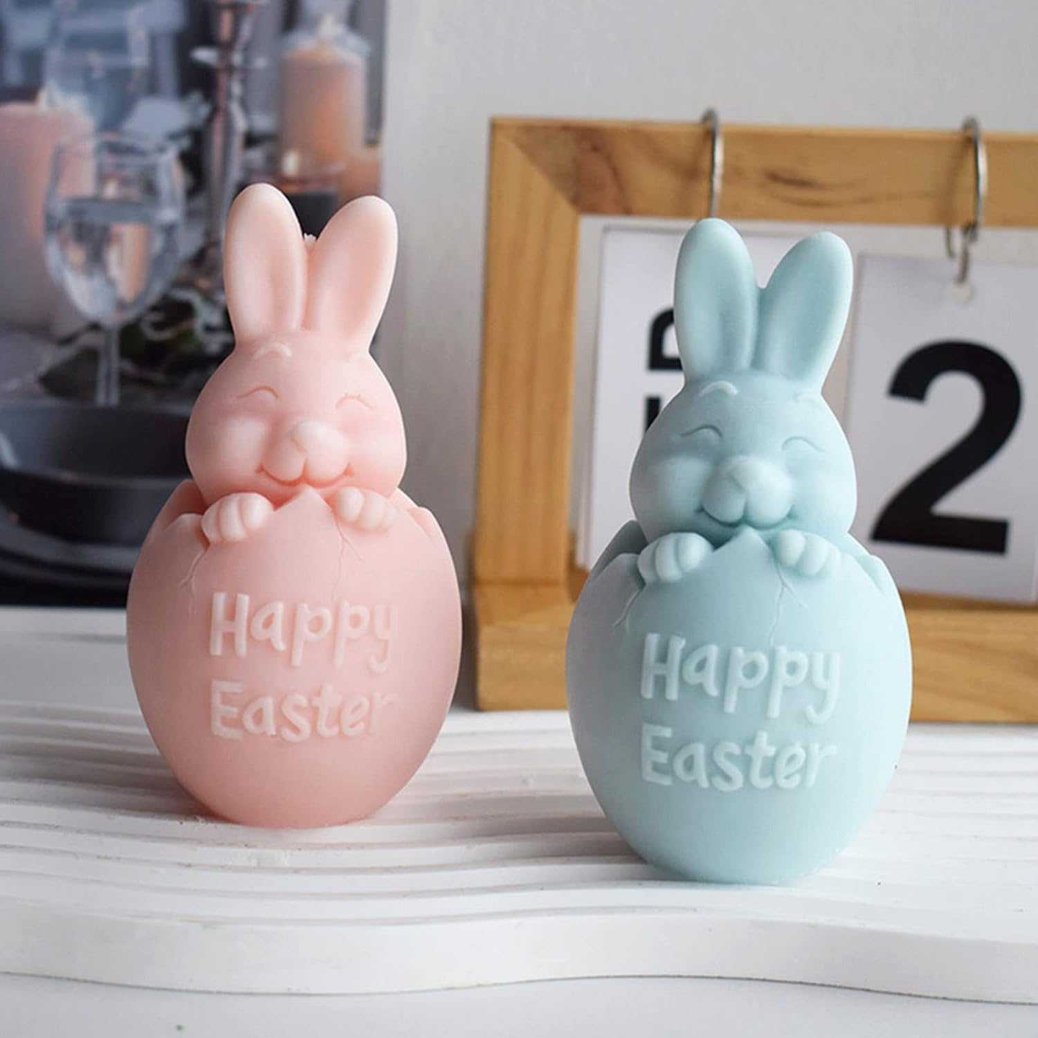 Smello`s Easter Bunny Candle Silicone Mould (SCM 233)-image-11