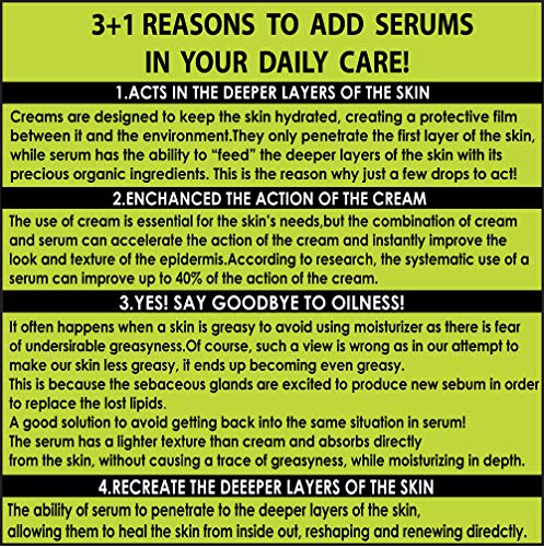 Eyelift Organic Serum - 100% Bio Natural Face Eye Serum For Puffiness, Dark Circles - Anti Aging & Anti Wrinkle The Best Facial Hydration Serum Moisturizing, Vegan, Natural Skin Care - 50Ml By Biomar #TOP1