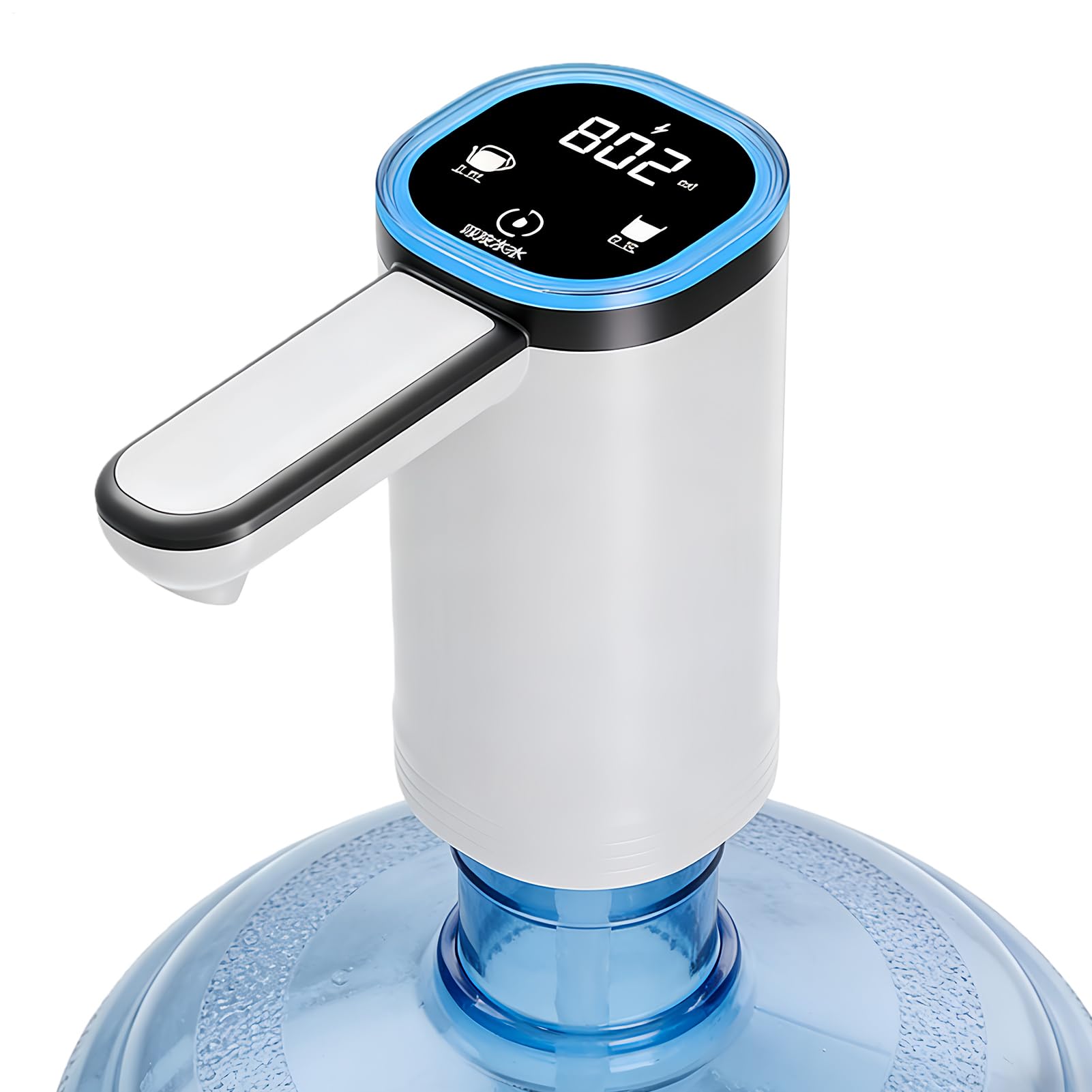 Distributeur d'eau pour plan de travail automatique rechargeable USB cuisine