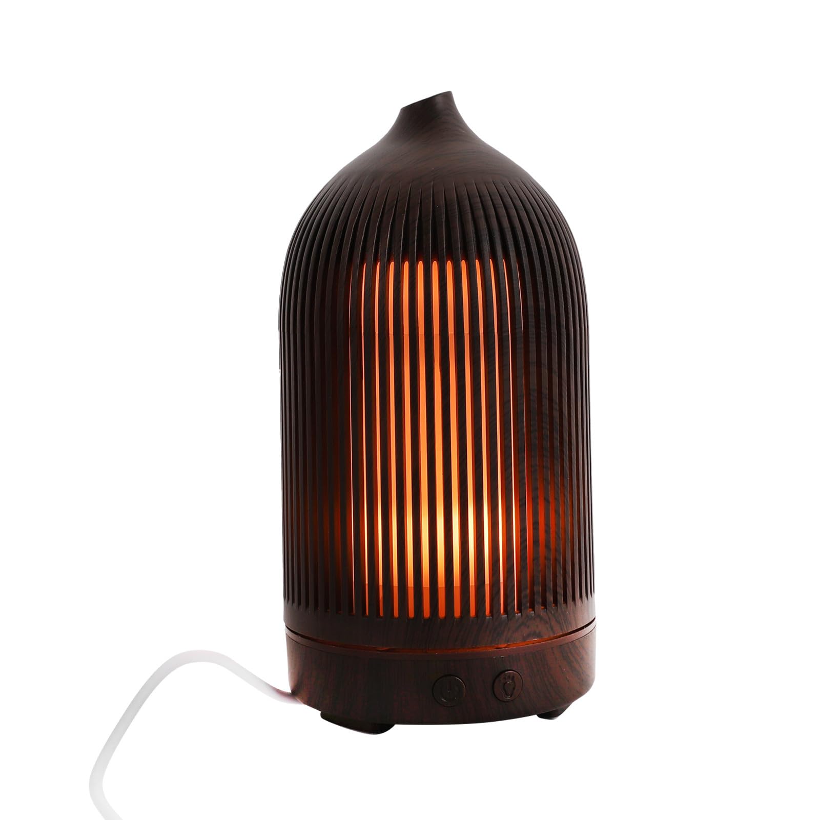 Abaodam Humidificador de Aire Frío Portátil 5v Difusor de Aromas y Luz Nocturna para Decoración de Escritorio en Oficina o Dormitorio