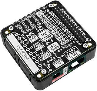 M5Stack用W5500搭載 LANモジュール13.2 W5500ハードウェアTCP/IP組み込みイーサネットコントローラ(SPI通信インタフェース)を搭載したM5Stack用のイーサネットコントローラモジュール