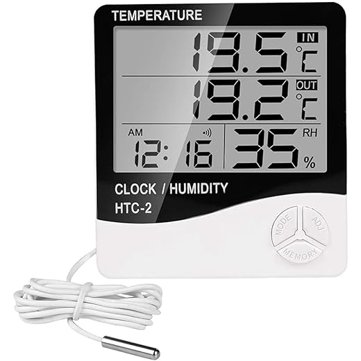 SMIC LCD Digital Thermometer Hygrometer
