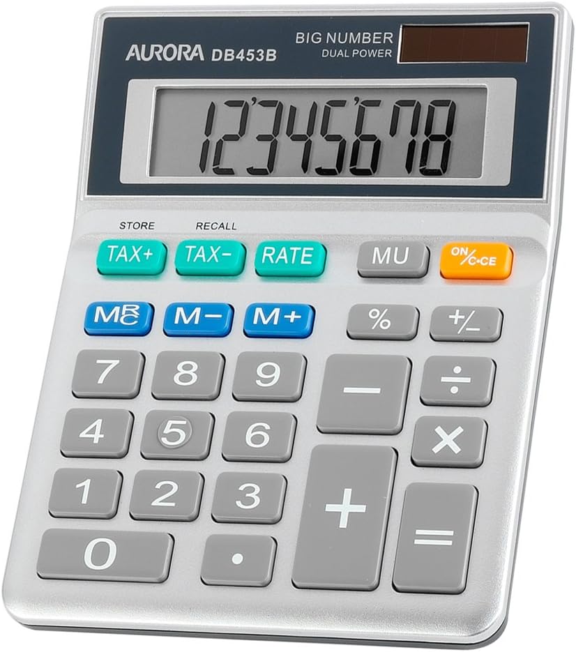 Casio HR150RCEWAEC Printing Desktop Calculator, Black