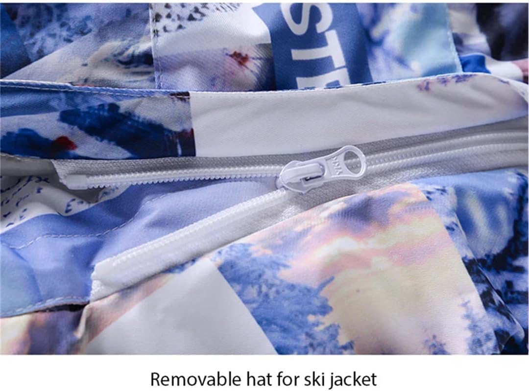 Unsex Couples Windproof Waterproof Snowboarding Suit Snow Overalls Skiing Jacket Pants Set