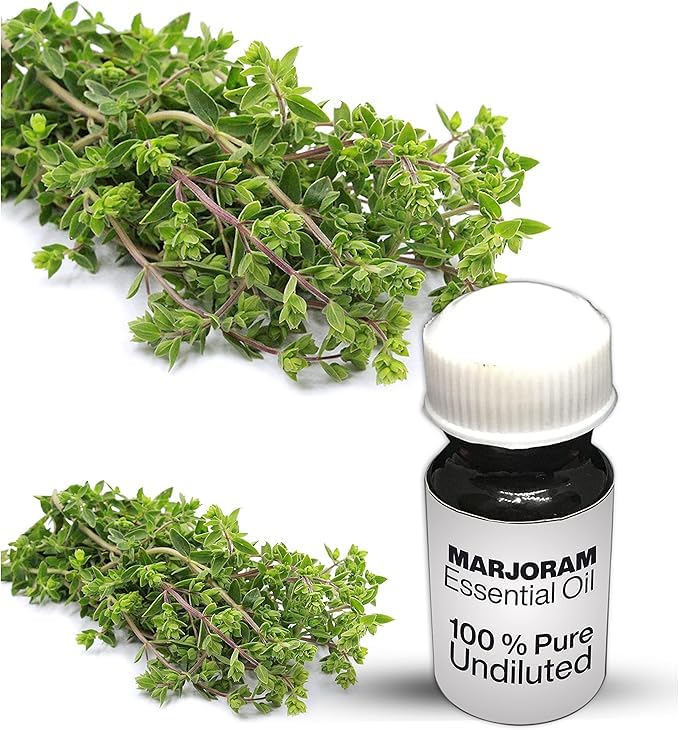 Huile essentielle de marjolaine 100% pure premium pour apaiser les tensions corporelles