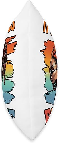 Miniatura 2 de Locs Afro Dreadlocks Love Natural Beauty Hair It's the Locs for Me Afro Hair - Almohada negra de niña africana americana, 18 x 18 pulgadas,