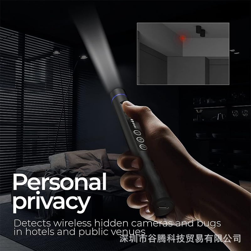 Signal Detector, Anti-Spying, Anti-Eavesdropping, GPS Signal Detector, Infrared Camera Scanner