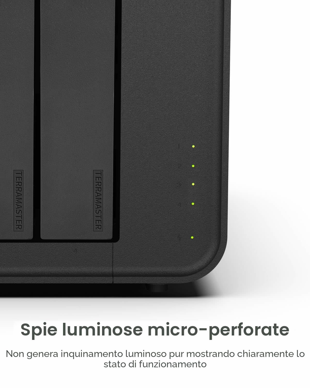 TERRAMASTER D8 Hybrid HDD NVMe Enclosure USB 3.2 Gen 2 10Gbps Tipo C 8Bay USB Storage Supporta RAID 0/1/Singolo/JBOD Esclusivo 2+6 RAID Hybrid Disk Array (Diskless)