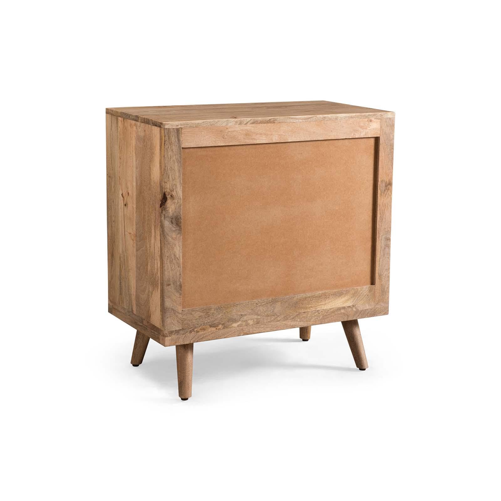 Enakshi® Mid-Century Modern Mango Wood 3 Drawer Chest|Home & Garden | Furniture | Dressers & Chests of Drawers