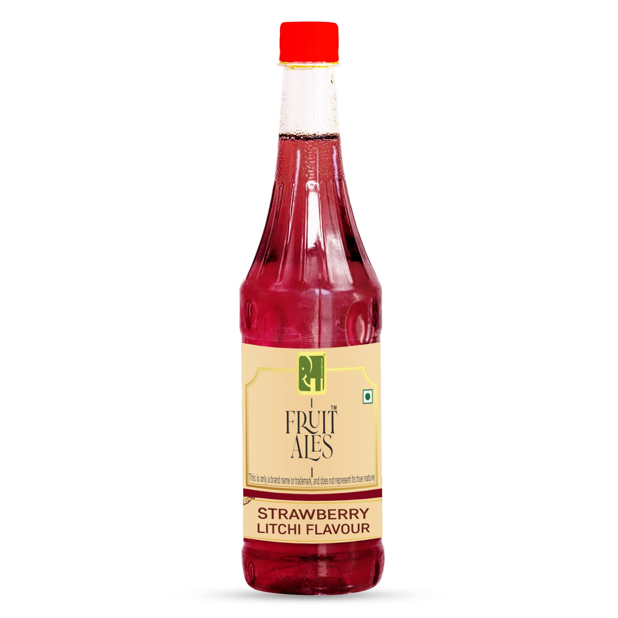 Dhampure Speciality Strawberry Litchi Syrup 800ml | Mocktail Mixer