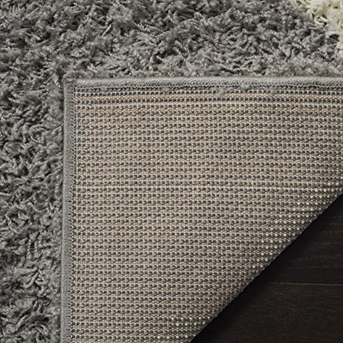 Safavieh Dallas Shag Collection 8' X 10' Grey/Ivory Sgd257G Trellis Non-Shedding Living Room Bedroom Dining Room Entryway Plush 1.5-Inch Thick Area Rug #TOP7