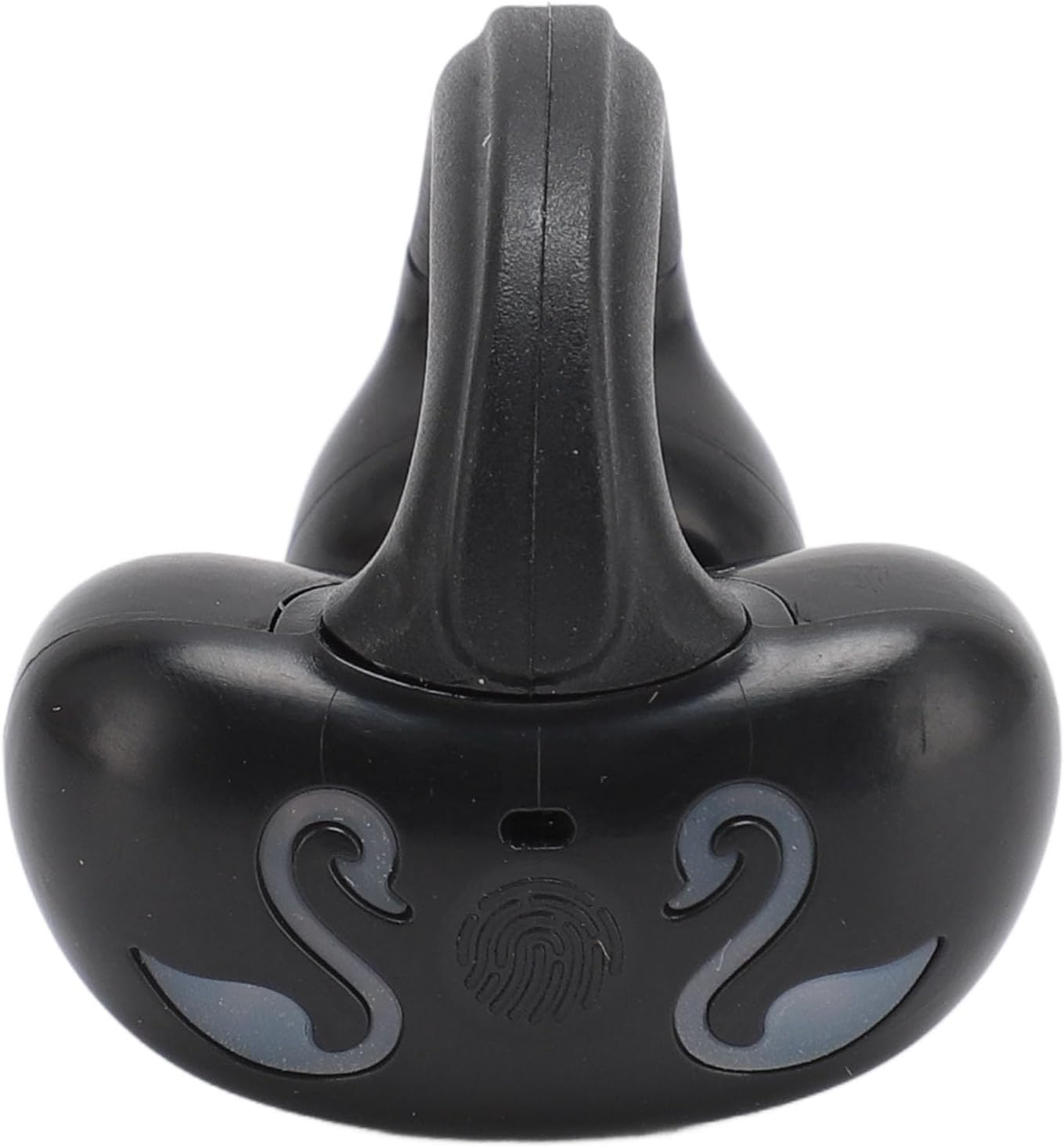 Sanpyl Single Ear Ear Clip Earbuds, V5.3 Non in Ear Earphones, Ear Bud Clip On Earbud Open Ear Headphone, Ear Clip Bone Conducting Induction Earphone, Business Sports Headset