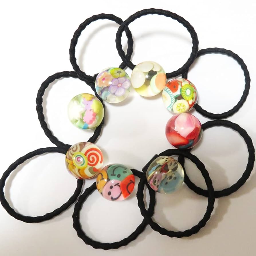 プリンセスイメージ☆キラキラストーン付き キッズ ヘアゴム