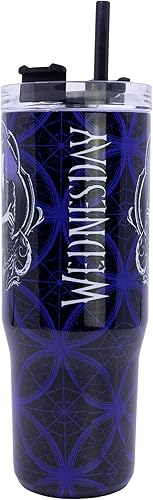 Miniatura 2 de Wednesday XL - Taza térmica de acero inoxidable, 32.1 fl oz