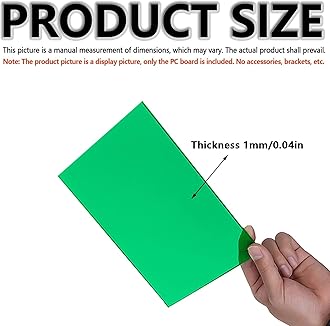 DSEWTEZXI Transparent Polycarbonate Roofing Sheet, Outdoor Patio Greenhouse Panels, UV Rain Protection Rain Pergola Roof Panels, for Patios, Partitions, Etc, Roof(Clear,2.3X 3.3ft)