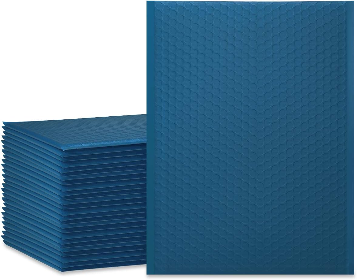 UCGOU Bubble Mailers 10.5x16 Inch Black 25 Pack Poly Padded Envelopes Large #5 Mailing Packages Opaque Packaging Postal Self Seal Adhesive Waterproof Boutique Shipping Bags for Clothes : Office Products