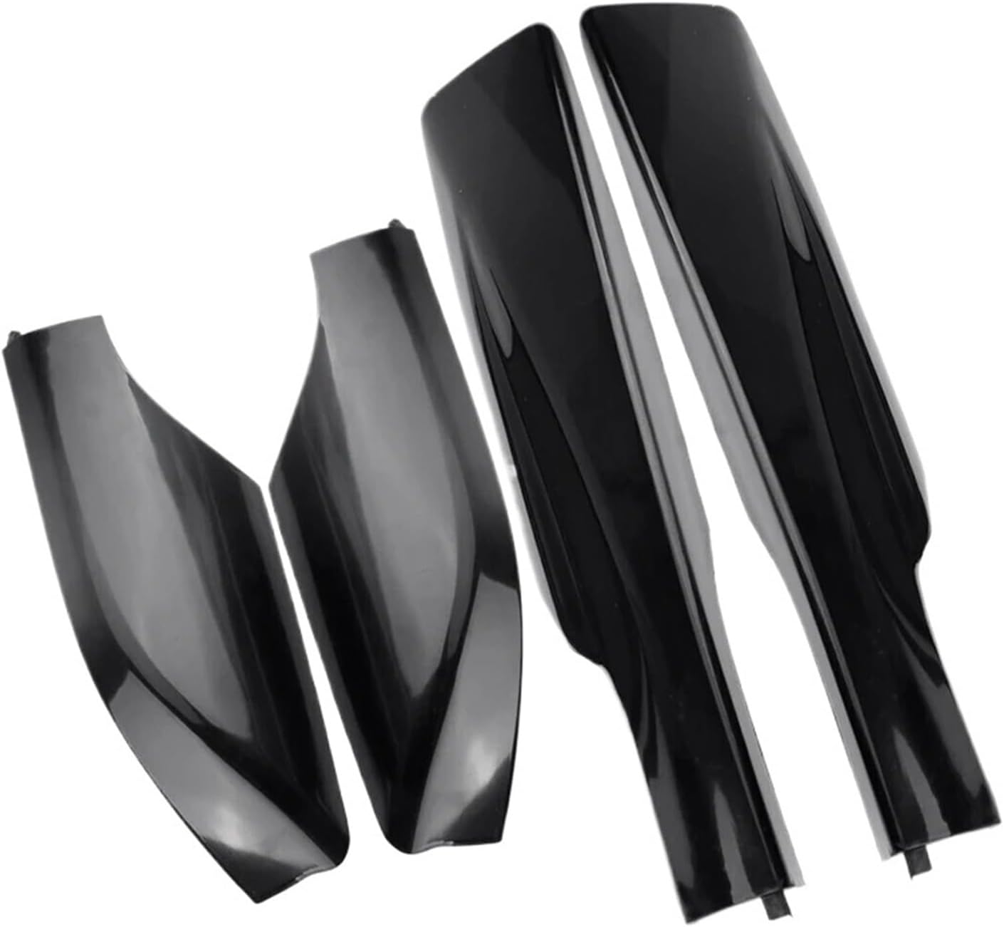 Car Roof Rack Rails End Cap Cover Fit For Fit For RAV4 XA30 2006-2012 Parts(Black)