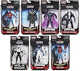 Spider-Man: Homecoming Marvel Legends Wave 8 Action Figures (Set of 7)