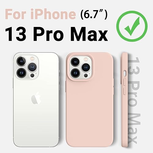 Miniatura 6 de AOTESIER Funda de silicona suave para iPhone 13 Pro Max, protección militar a prueba de golpes forro de microfibra antiarañazos, funda flexible