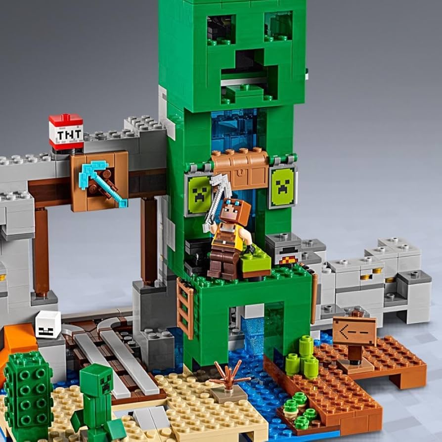 Amazon.co.jp: レゴ(LEGO) マインクラフト 巨大クリーパー像の鉱山 Amazon.co.jp: レゴ(LEGO) マインクラフト 巨大クリーパー像の鉱山