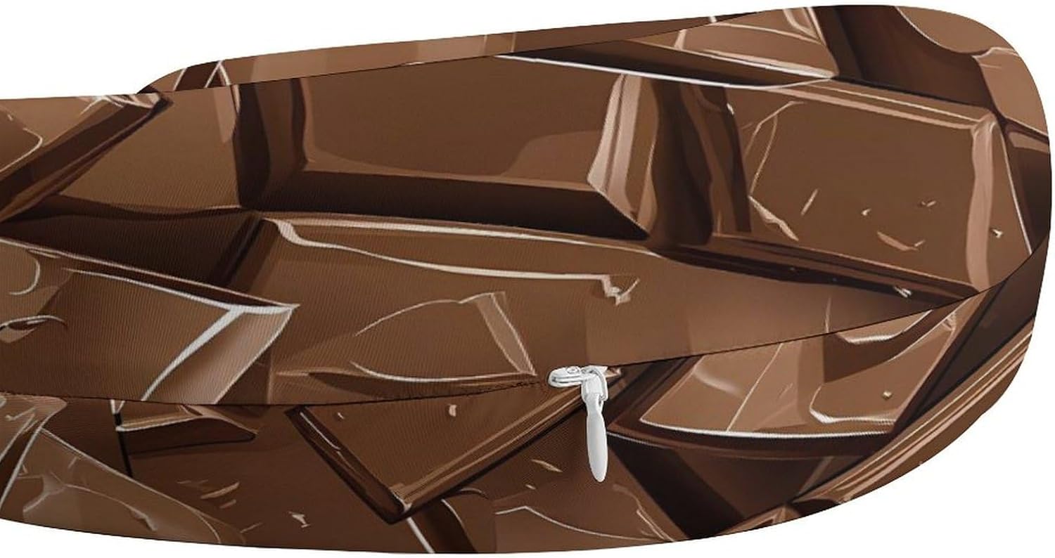 Brown Chocolates Memory Foam Pillows U Shaped Travel Neck Pillow