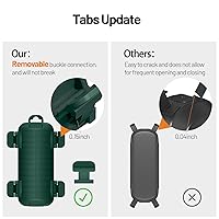 Vista 4 de Extension Cord Cover Waterproof, Outdoor Cord Connection Protector for Outside with 4 Removable Latches, Electrical Box Plug Covers for Patio, Power