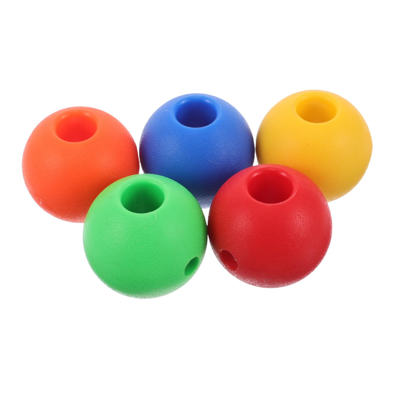 Totority 5pcs Boys and Girls Swing Climbing Rope with Large Hole Beads Gym Equipment