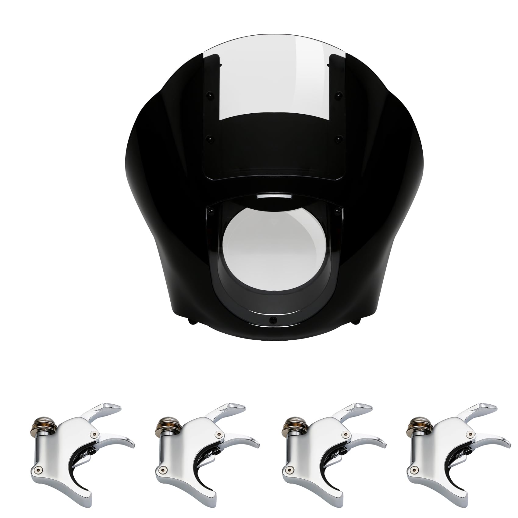 Amazon.com: XFMT Motorcycle Detachable Quarter Front Fairing W