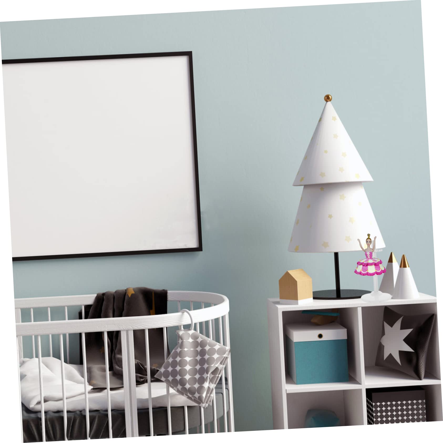 WOONEKY Model Dolls Displaying Stand Toy Dolls Support Portable Display Rack Display Riser Stand