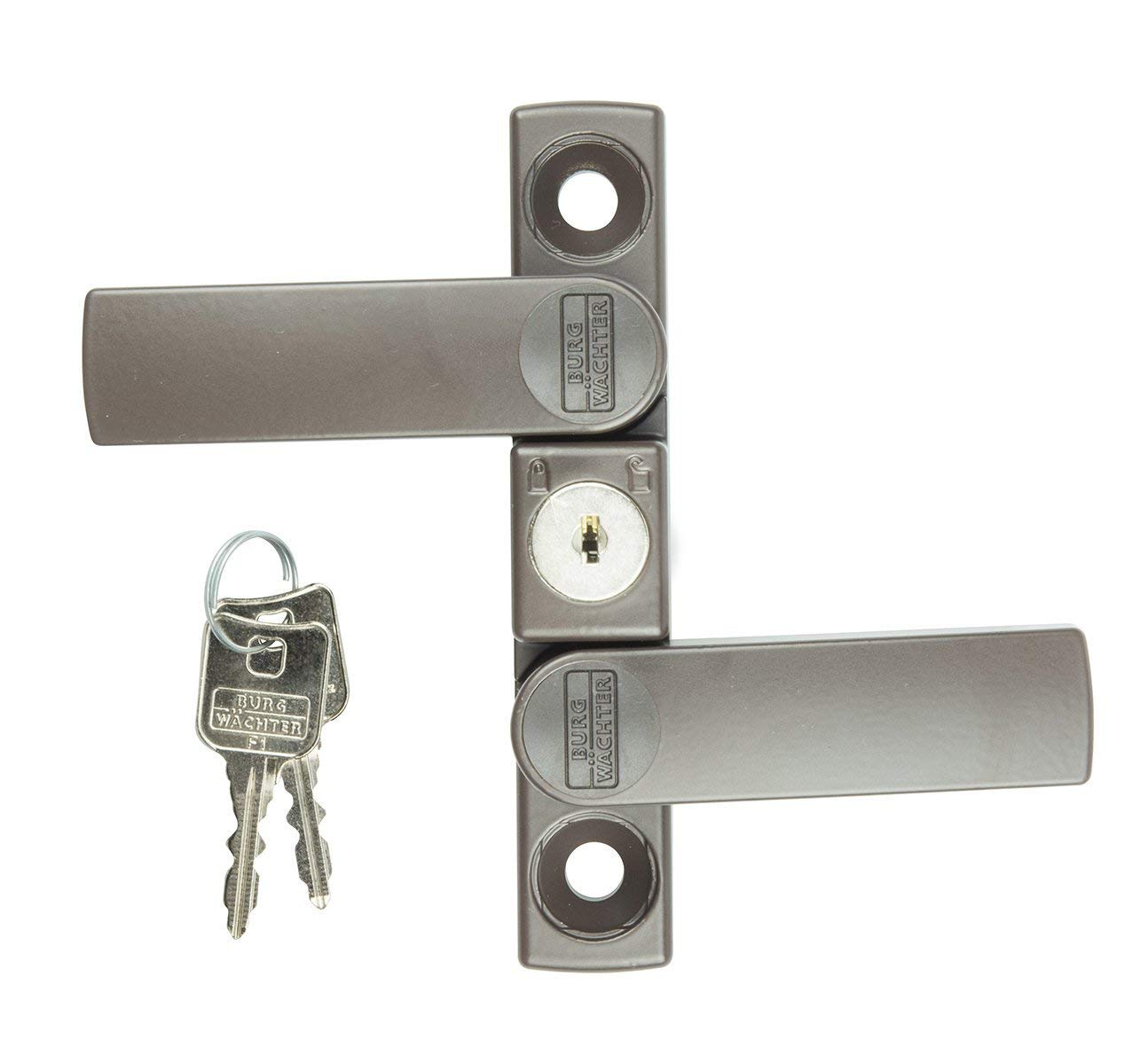 Burg Wächter Wächter Fenstersicherung Winsafe – Blockierung Sicherheit Fenster ws22 F1glw Marron