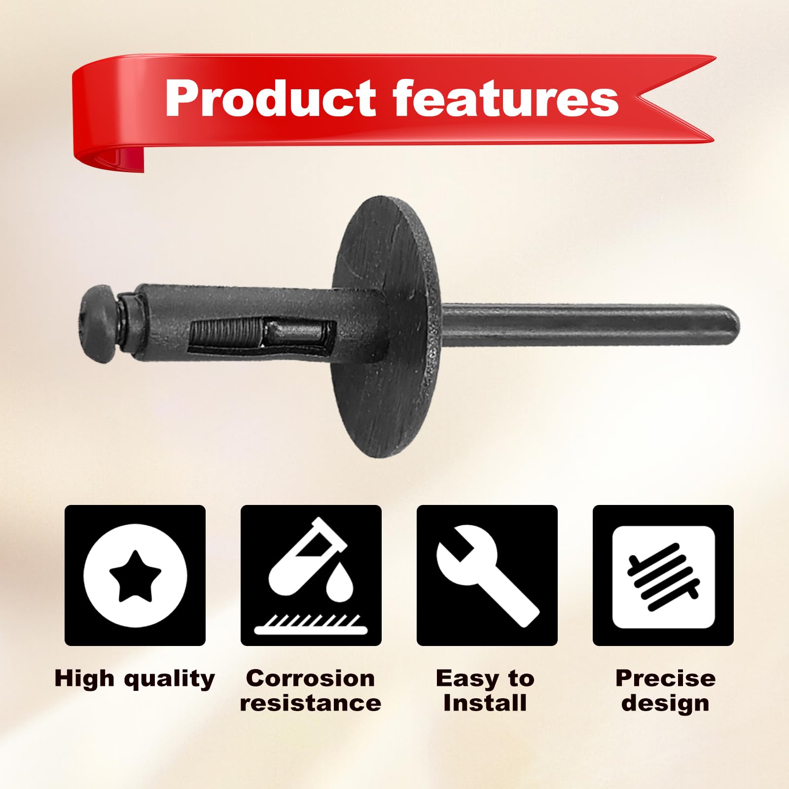 30 Stück BMW Blindniete - Stoßstangen & Kotflügel Clips Kompatibel Mit X1 X3 X5 X6 Z4 MINI