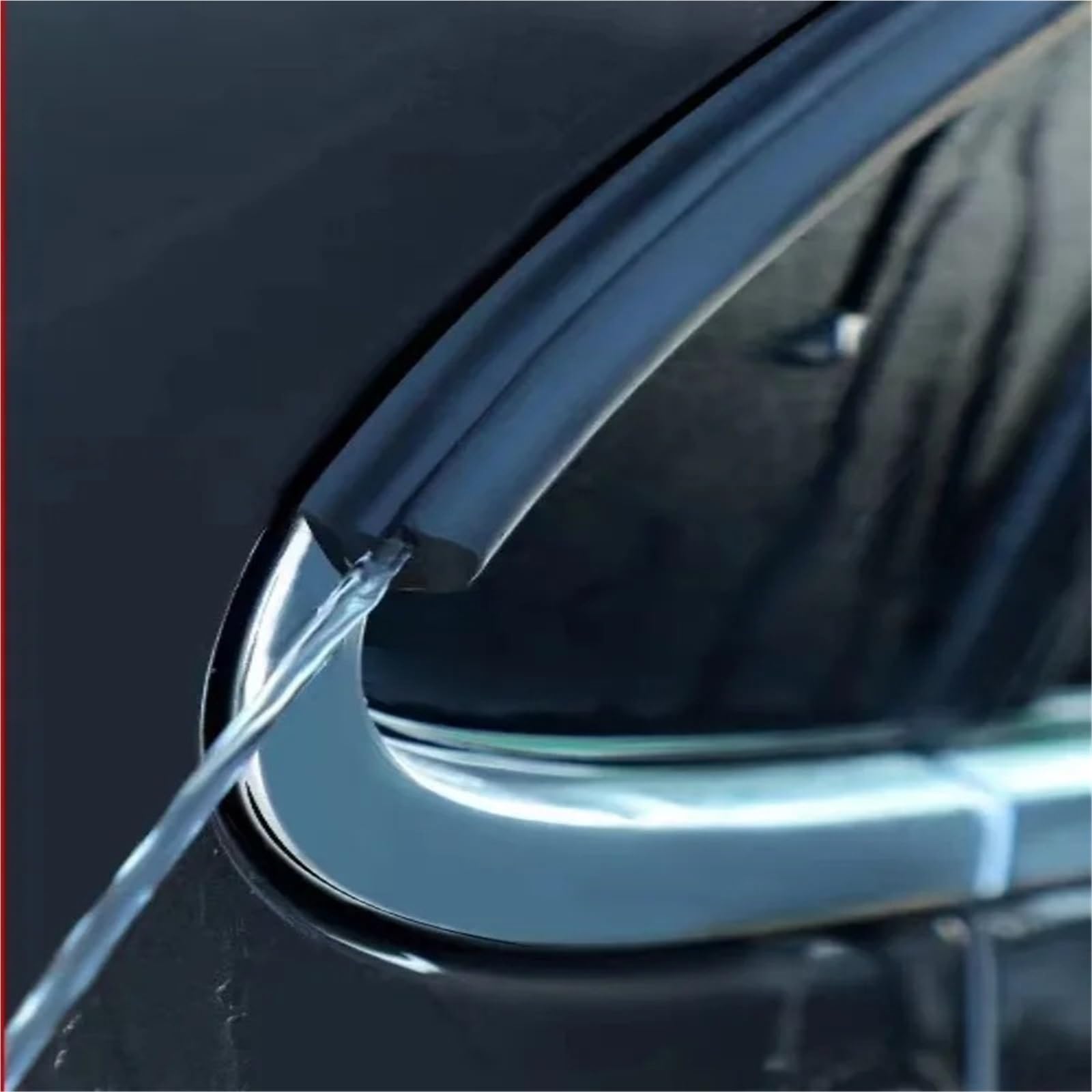 Auto Vetro Guarnizione Guarnizione Autoadesiva Per Guida Dell'acqua Per Camper Automobilistica Per Bozze Veicoli Modanatura Camion Striscia Tenuta Per Auto(2 meters)