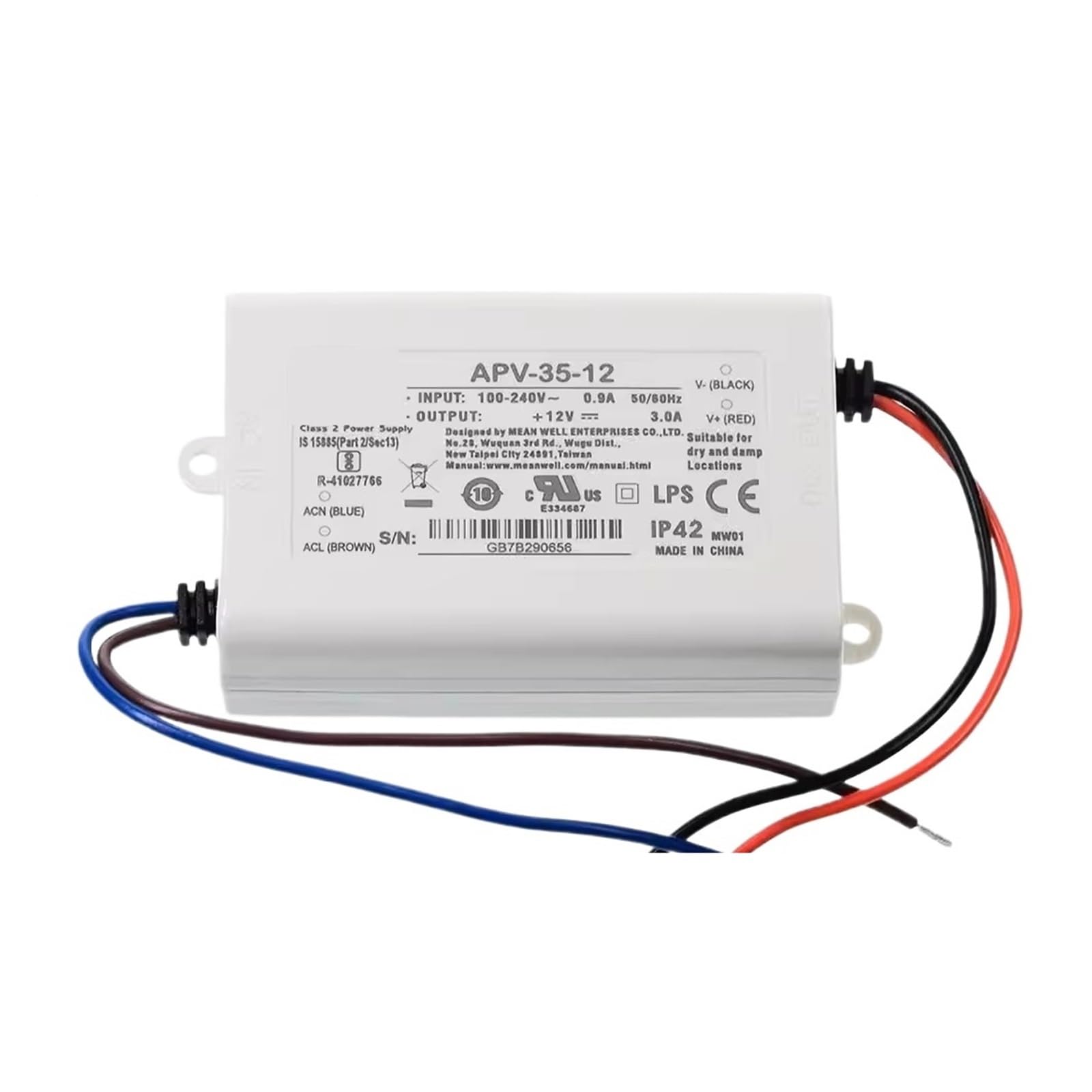 LEOTNNDQ APV-35-24 APV-35 35W Single Output Switching Power Supply 24V 1.5A