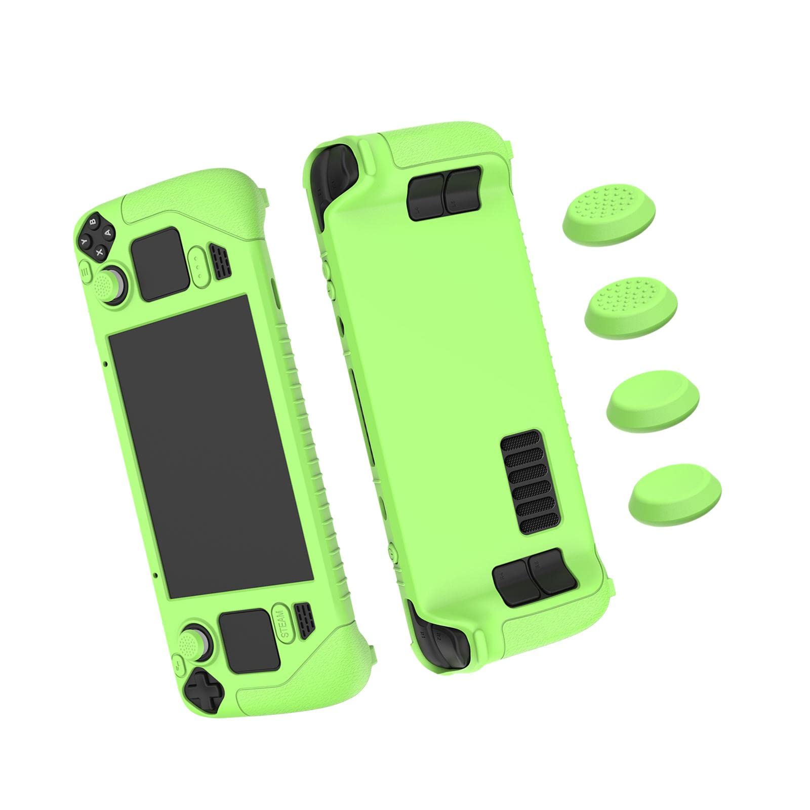 Silicone Game Console Protective Case Anti Scratch Anti Collision Washable Green| Bags, Skins & Travel Cases|Video Games & Consoles-image-24