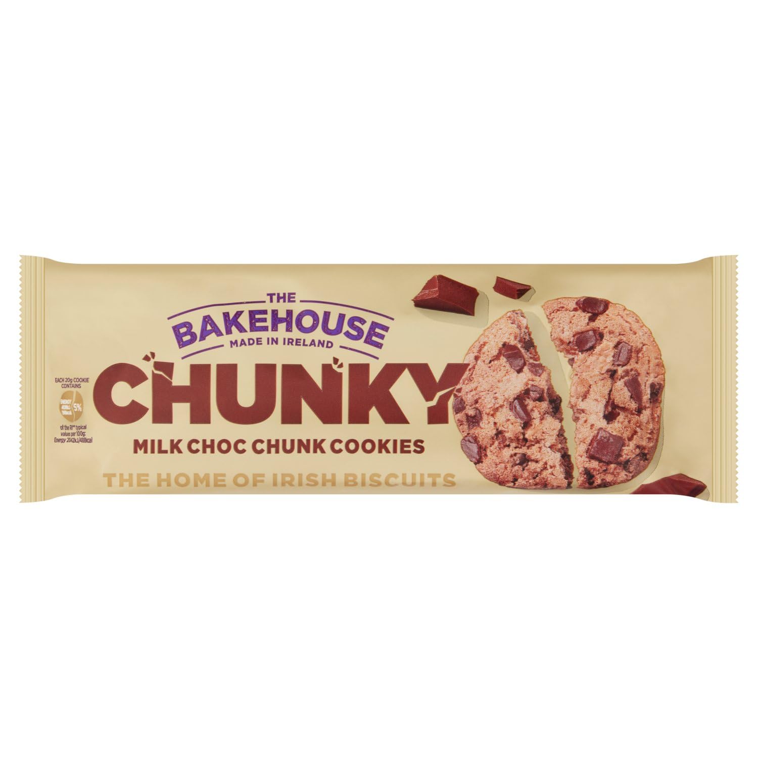 The BakehouseChunky Milk Choc Chunk Cookies 220g