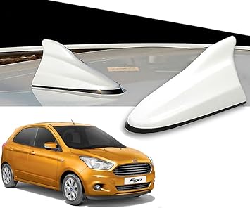 Auto Pearl White Shark Fin Signal Receiver Antenna for - Figo -2015