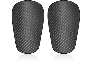 Youth & Adult Soccer Shin Guards - 2PCS Size L, 4.72x3.07in Extra...