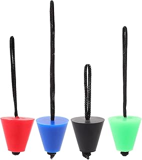 BESPORTBLE Scupper Plugs for Kayak Kayak Accessories Ocean Kayak 4Pcs Kayak Scupper Plugs Rubber Kayak Drain Holes Stoppers Professional Plugs for Kayak Silicone Drain Stopper Ocean Kayak