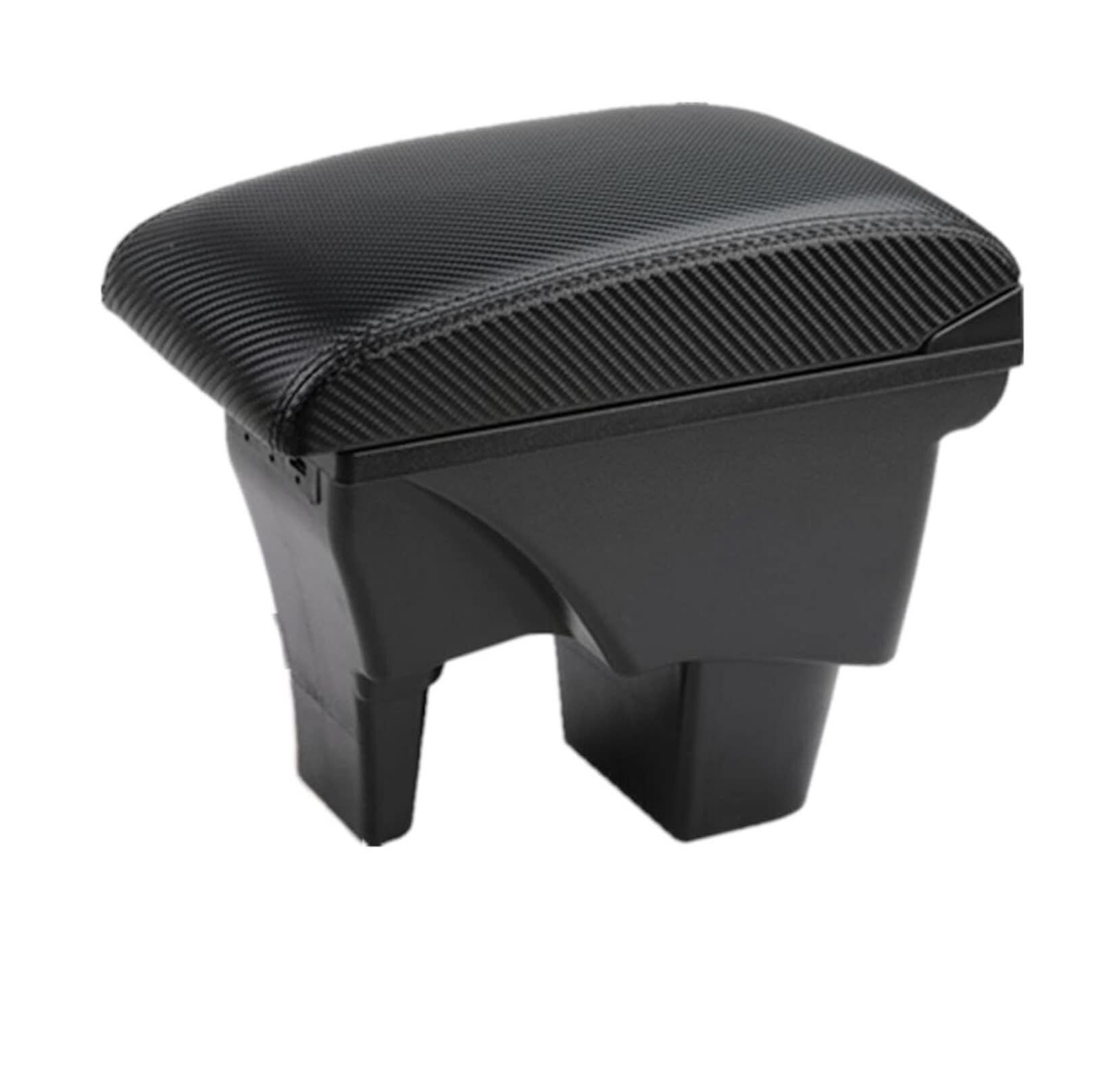 CBCLOPKLCU Centre Console For Suzuki For Vitara Armrest Storage For Box with Carbon Fiber Retrofit and USB