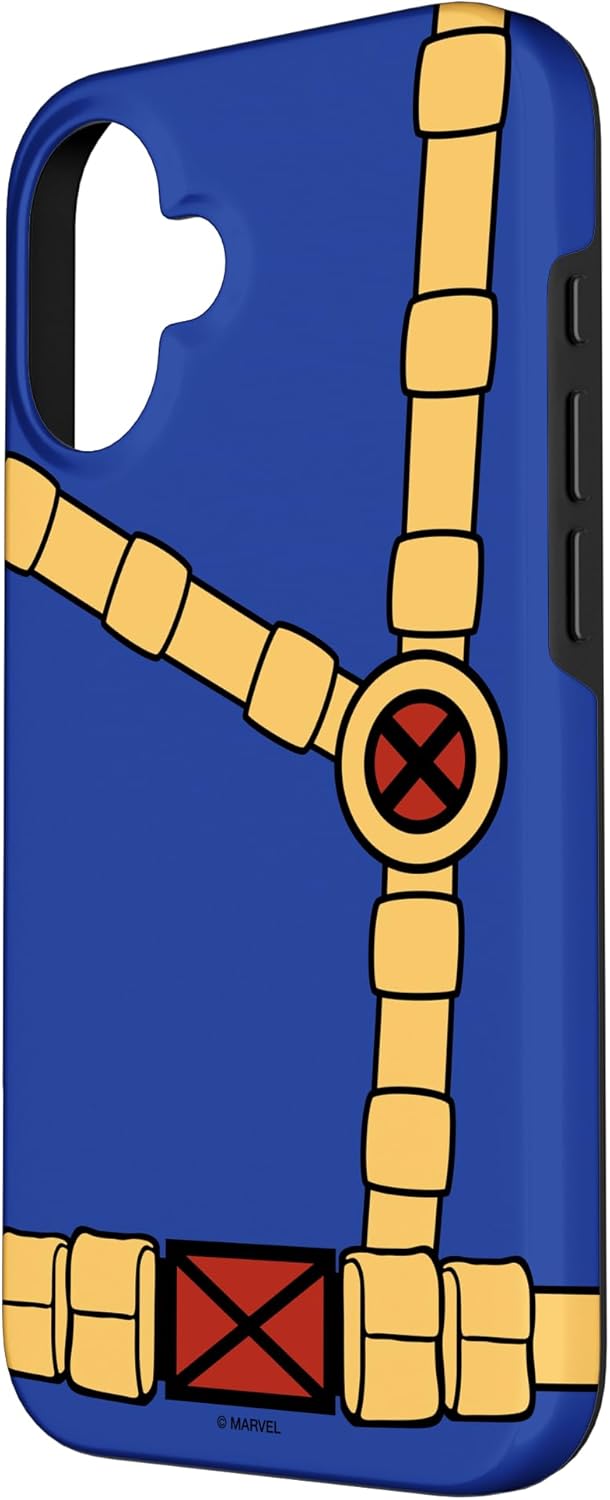 Marvel X-Men Cyclops Scott Summers Uniform Case for iPhone 16