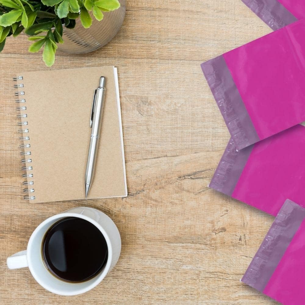 PSBM 60000 PCS 2 Mil 7.5 x 10.5 Inch Purple Poly Mailers, Self-Sealing Peel-Off Strip, Waterproof, Tear Resistant, Shipping Bag for Cloths, Documents, Books, Gifts, Jewelry and Non-Fragile Items