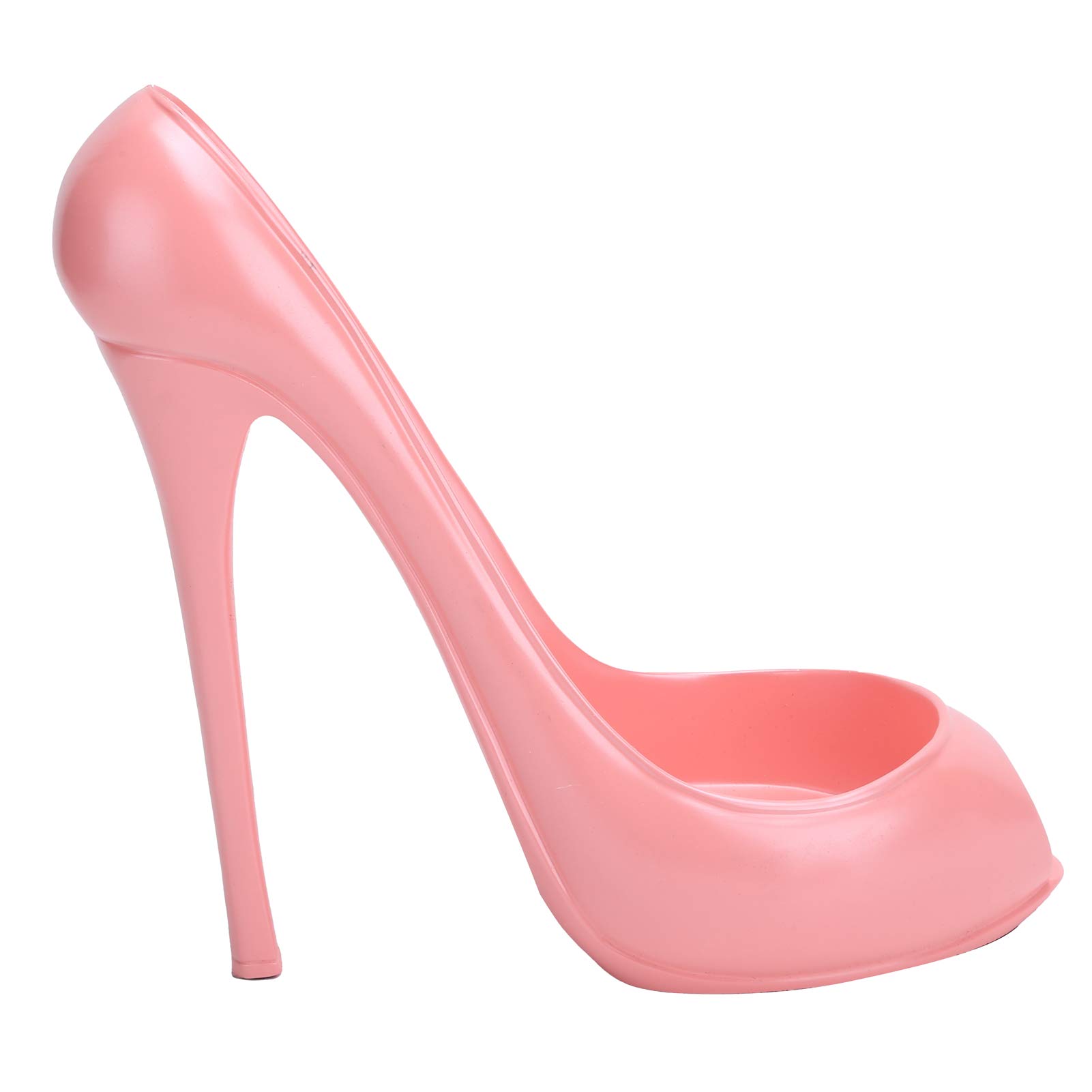 Restokki High Heel Wine Bottle Holder, Innovative Wine Rack, Highheeled Shoe Shape Wine Bottle Display, Home Decoration Accessories(Pink)