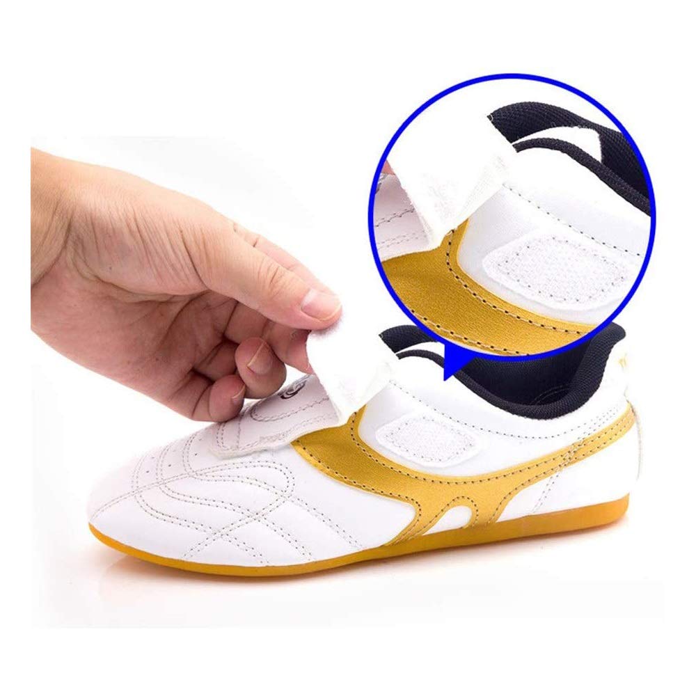 Meng Zapatillas De Taekwondo Antideslizantes Zapatos De Artes Marciales (Color : White, Size : 39)