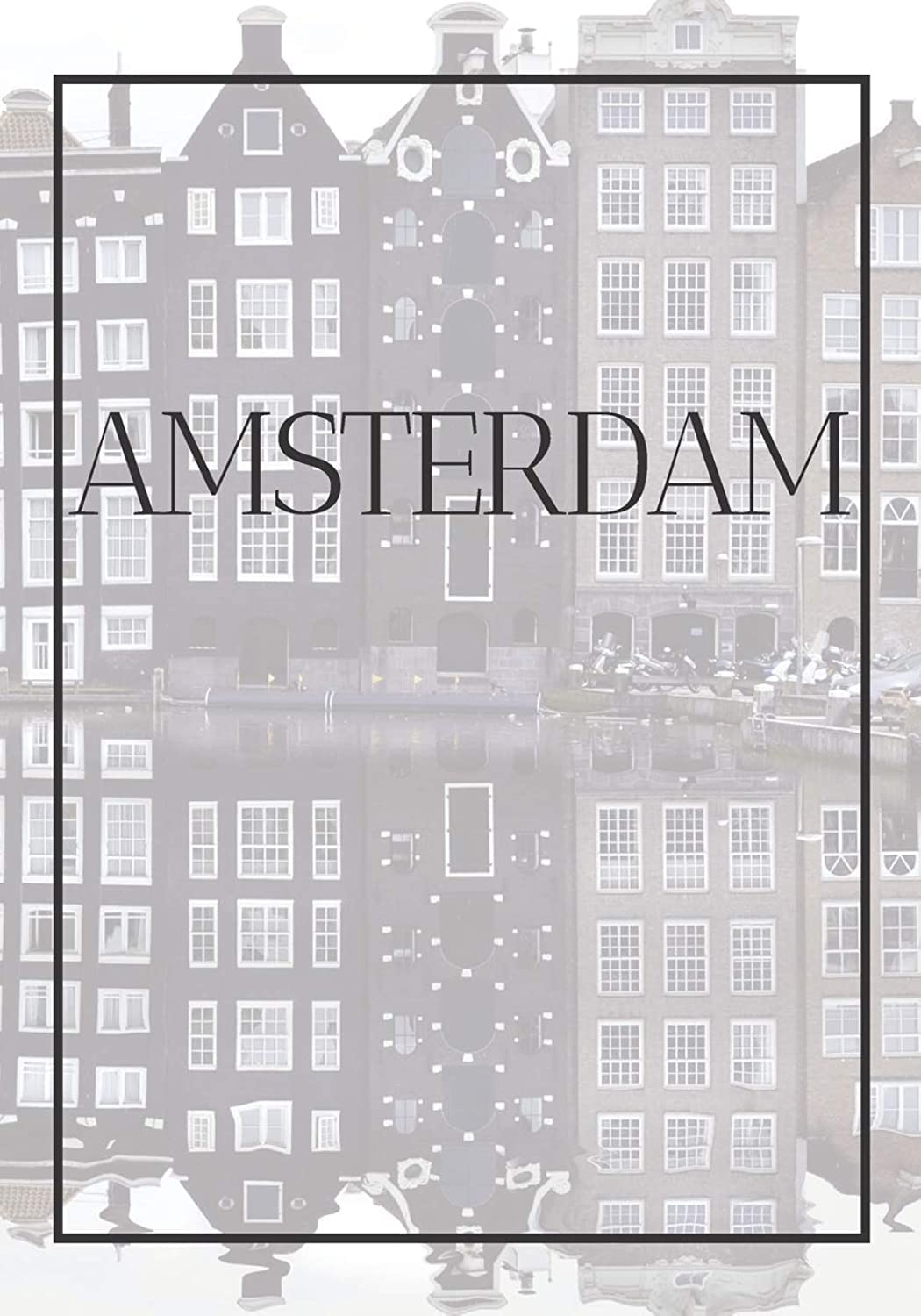 Amsterdam: A decorative book for coffee tables, bookshelves, bedrooms and interior design styling: Stack International city books to add decor to any ... own home or as a modern home decoration gift.