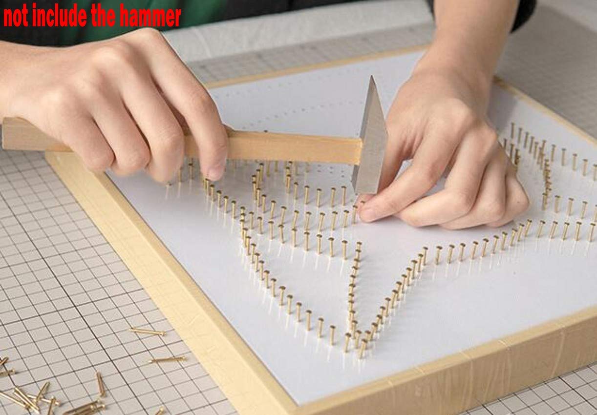 String Art Kit-Sweet Cat String art, zestaw rękodzieła dla dorosłych, zestaw sztuki i rzemiosła, zestaw DIY, zestaw rzemiosła, zestawy dla dorosłych, materiały rzemieślnicze 32X32CM/264