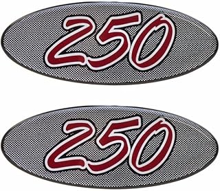 Chaparral Signature 250 Boat Raised Decal Sticker