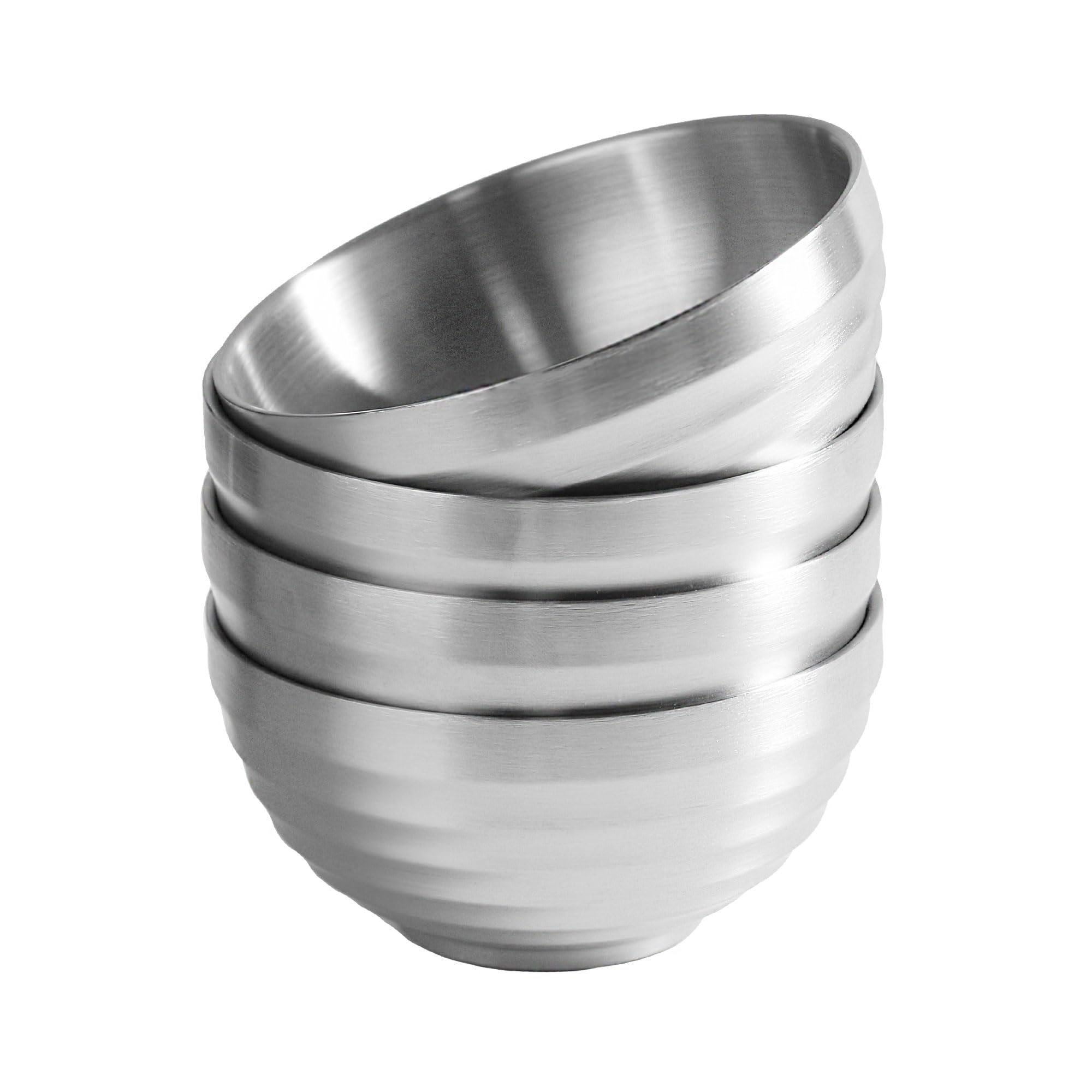 VASCIEER SUS316 Stainless Steel Insulated Bowl, 12oz Ice