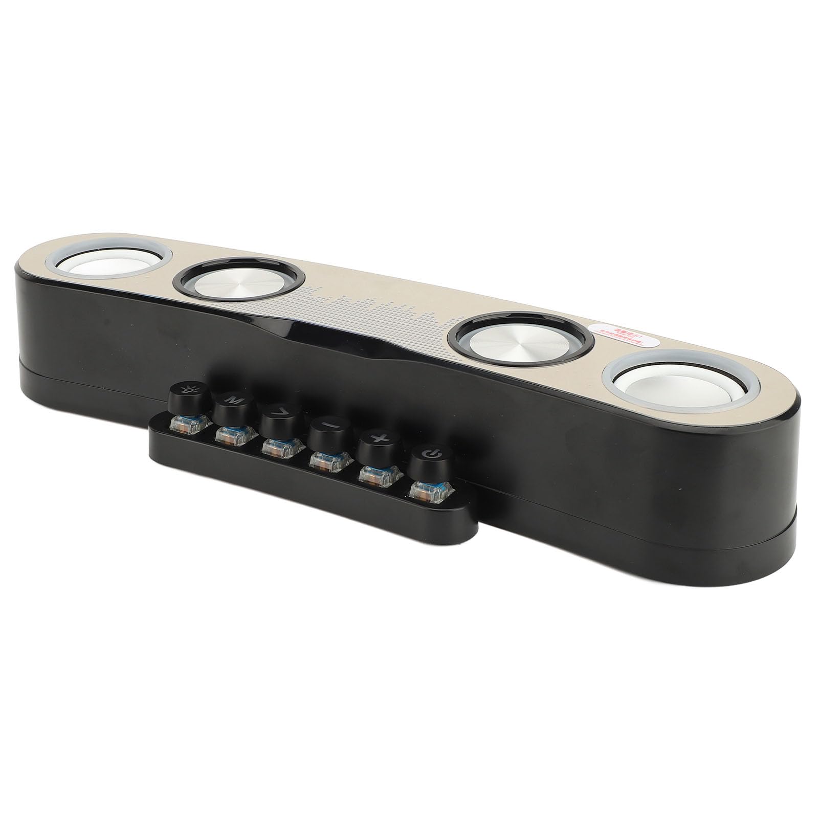 Soundbar per PC Desktop Altoparlanti per Computer Bluetooth RGB di qualità Audio Superiore, Altoparlante da Gioco per PC con Luce a LED Colorata per