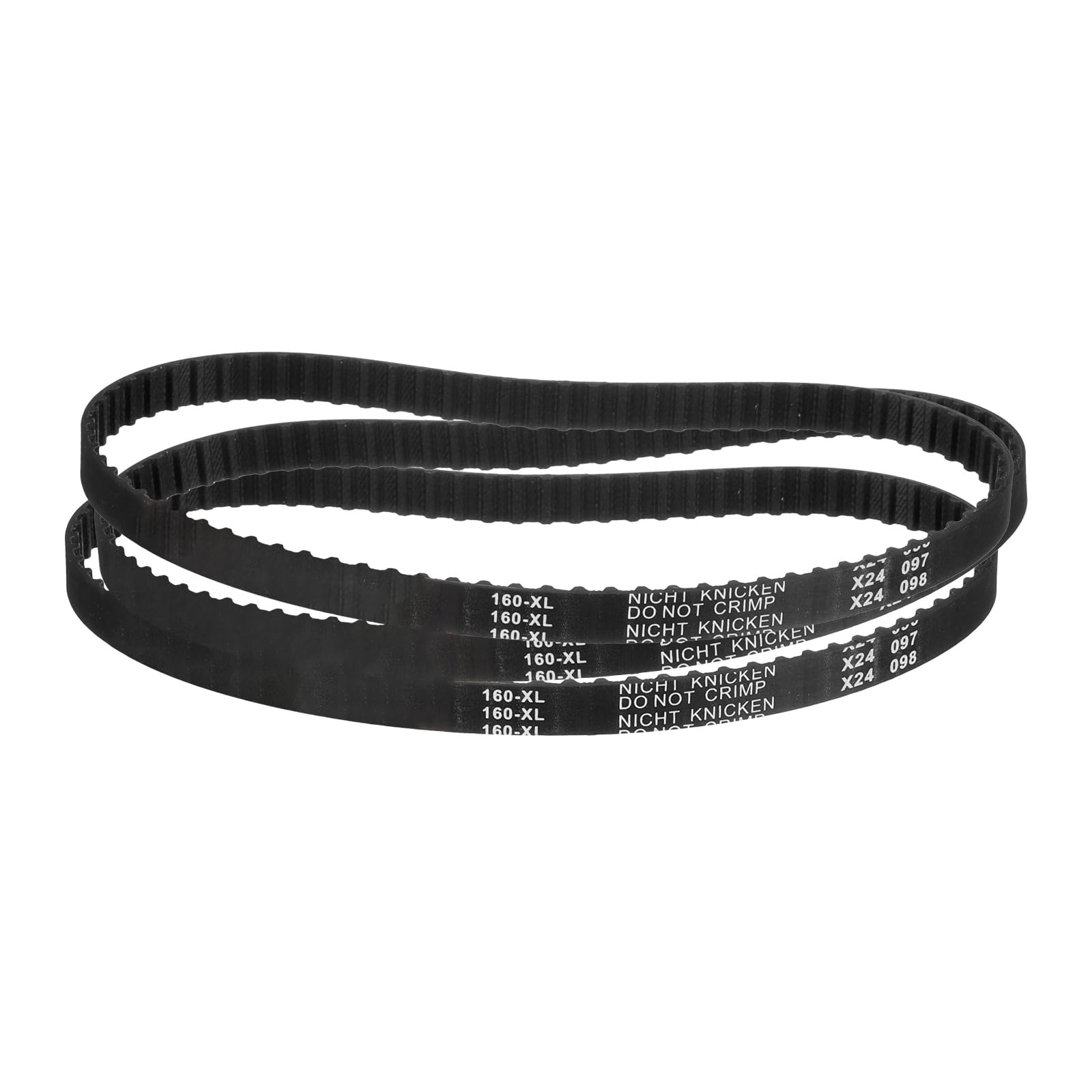 uxcell 4pcs 160XL 037 Timing Belt 80 Teeth Rubber Geared Cogged Belt, 0.37" Width, 0.20" Pitch Mechanical Replacement Belts — Amazon image 26