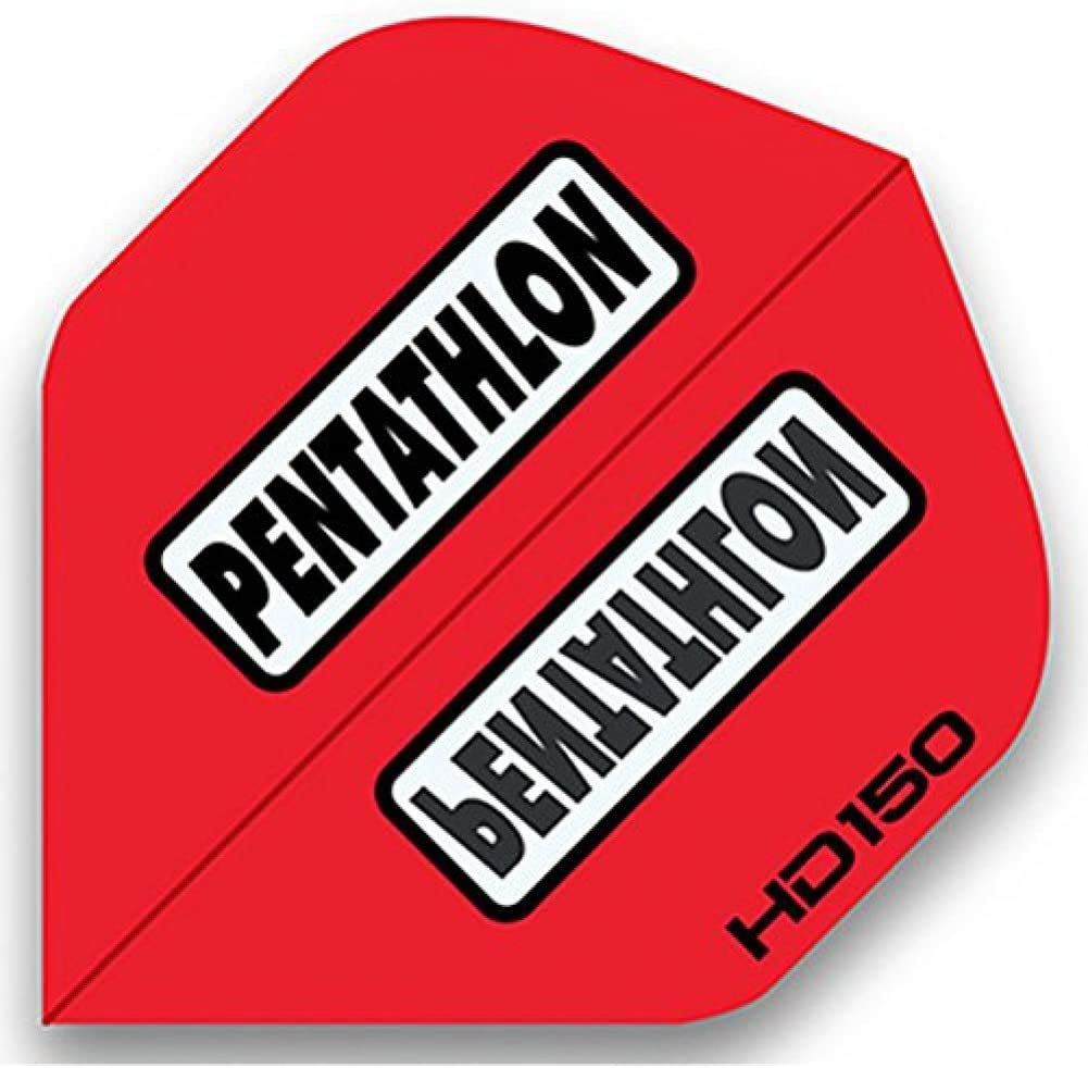 US Darts - 3 Sets (9 Flights) Penthalon Xtra Strong HD150 RED Standard Dart Flights